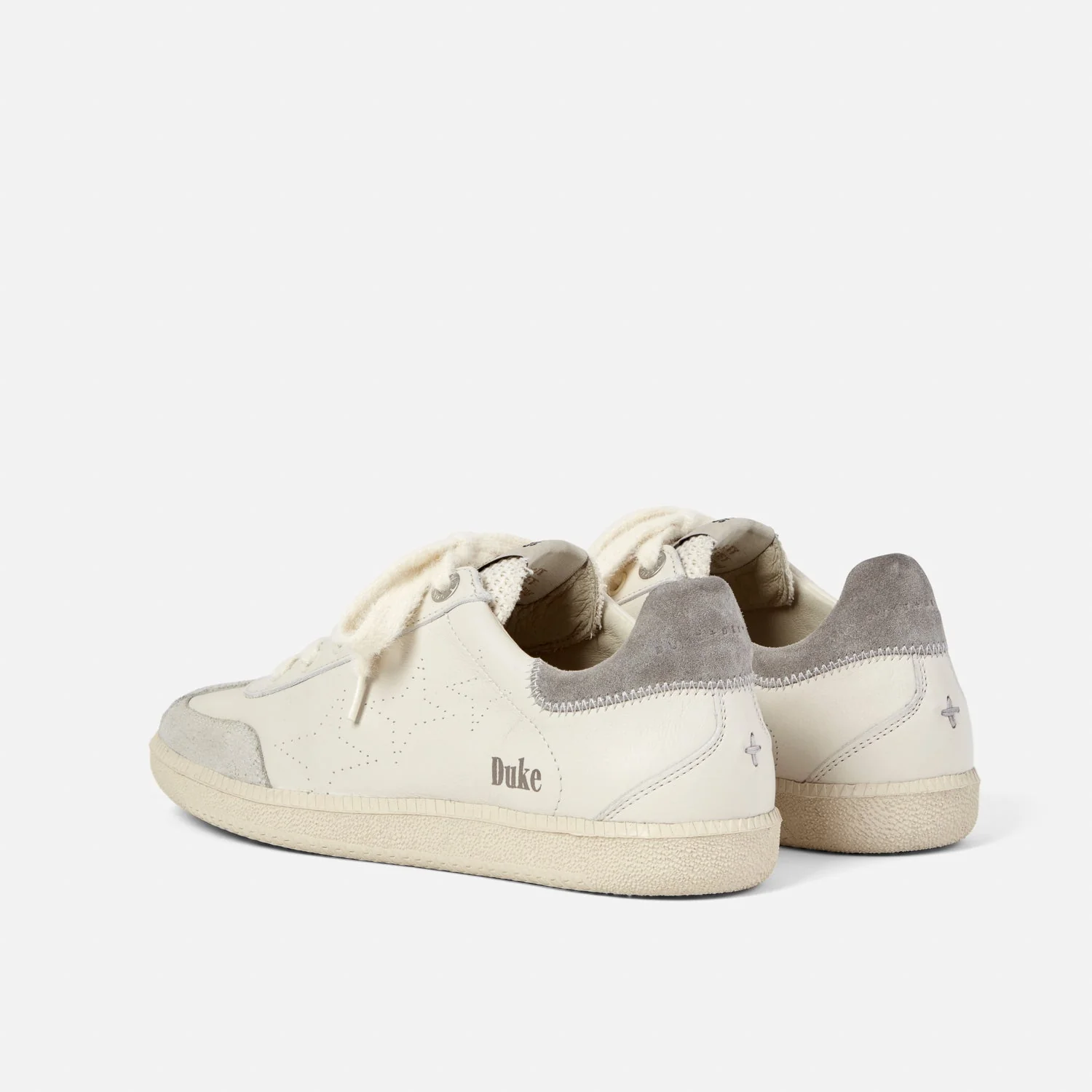 Plus Duke Vintage Grey + White Sneaker - Women's - Image 6