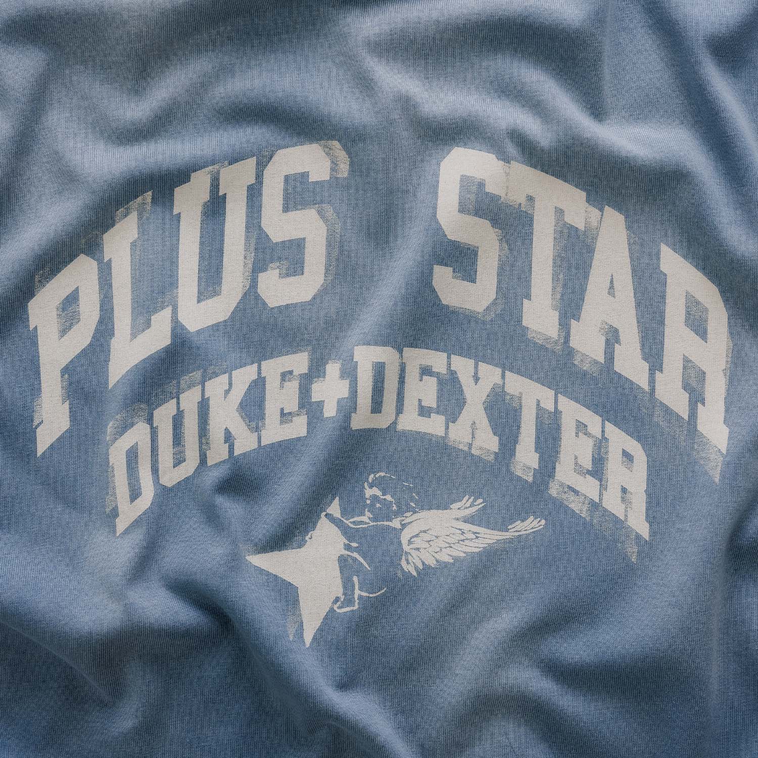 Plus Vintage Washed Navy T-Shirt - Image 5