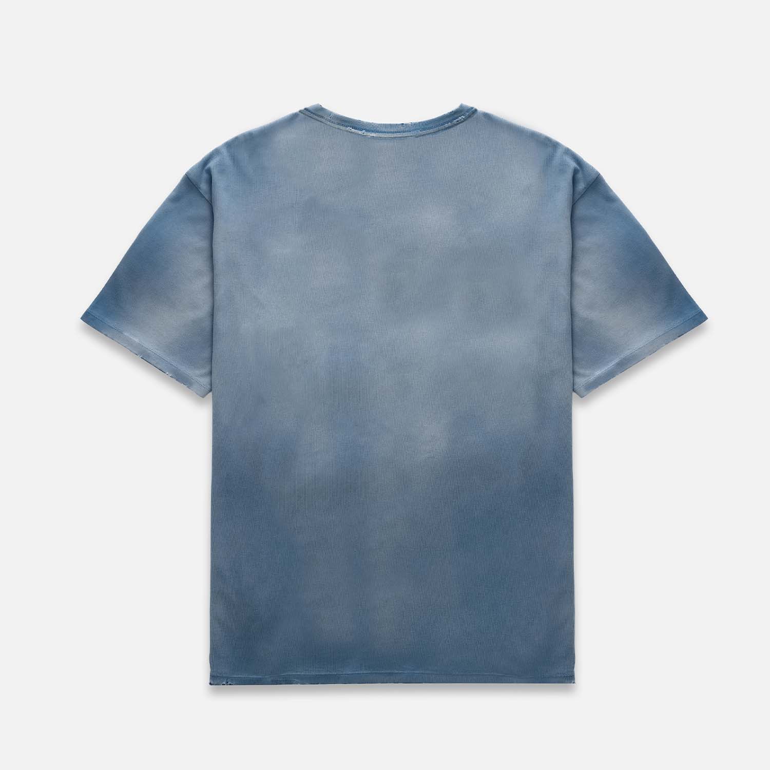 Sun Faded Workwear Washed Navy T-Shirt - Image 3