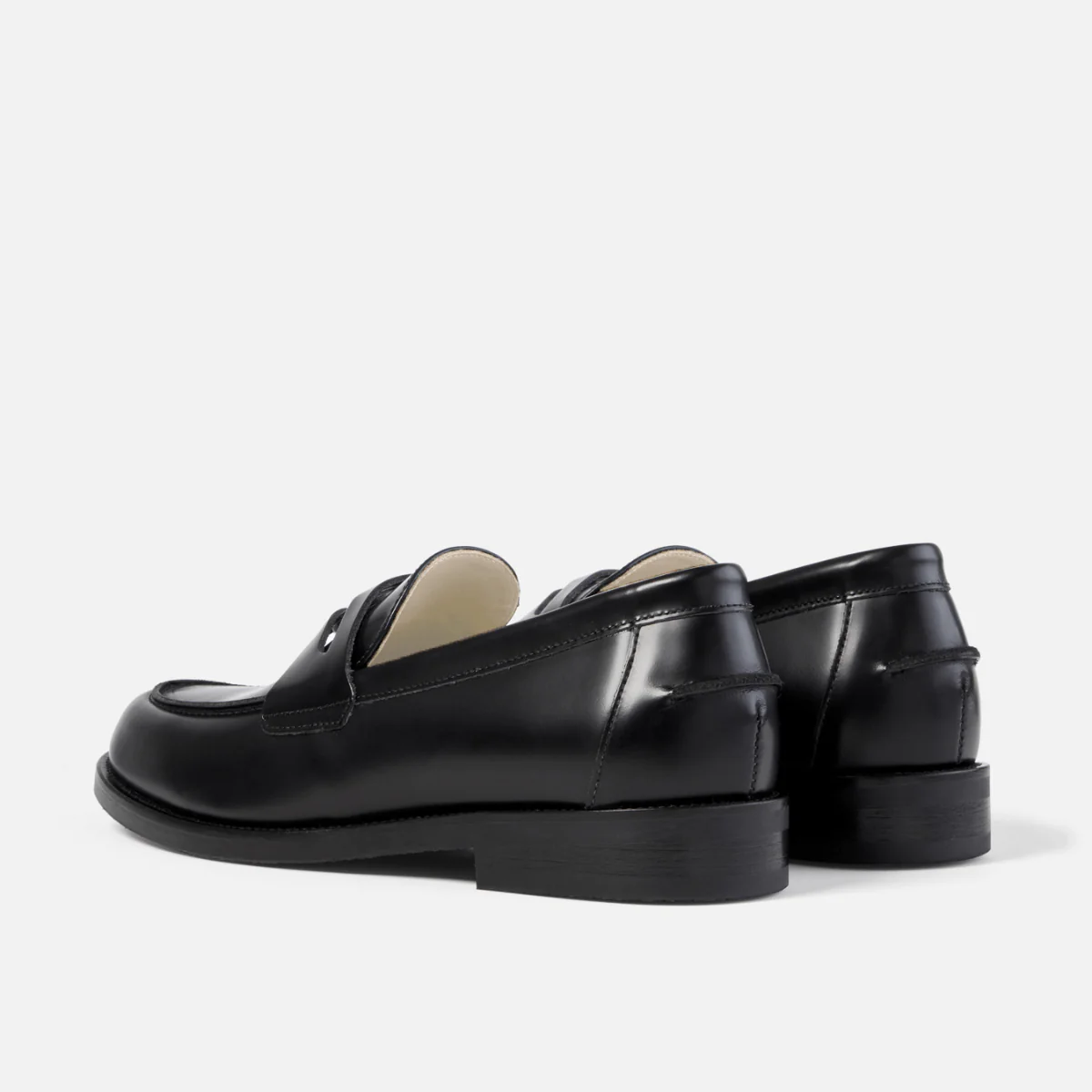 Wilde Black Penny Loafer - Men's - Image 6