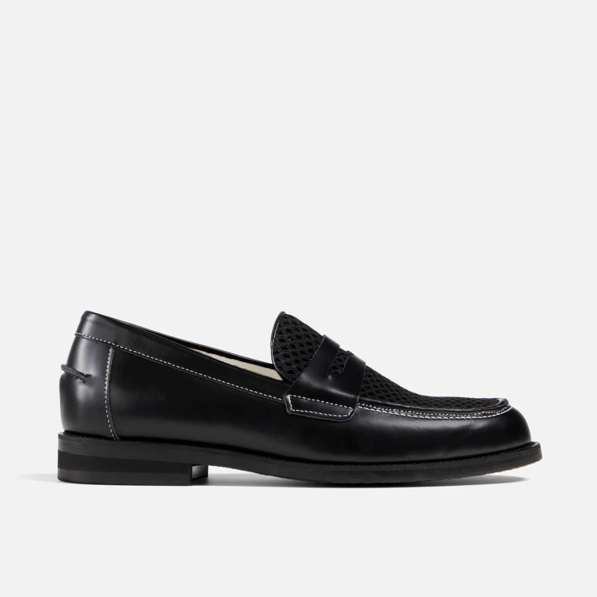 Wilde Black Rattan Penny Loafer - Men's - Image 4