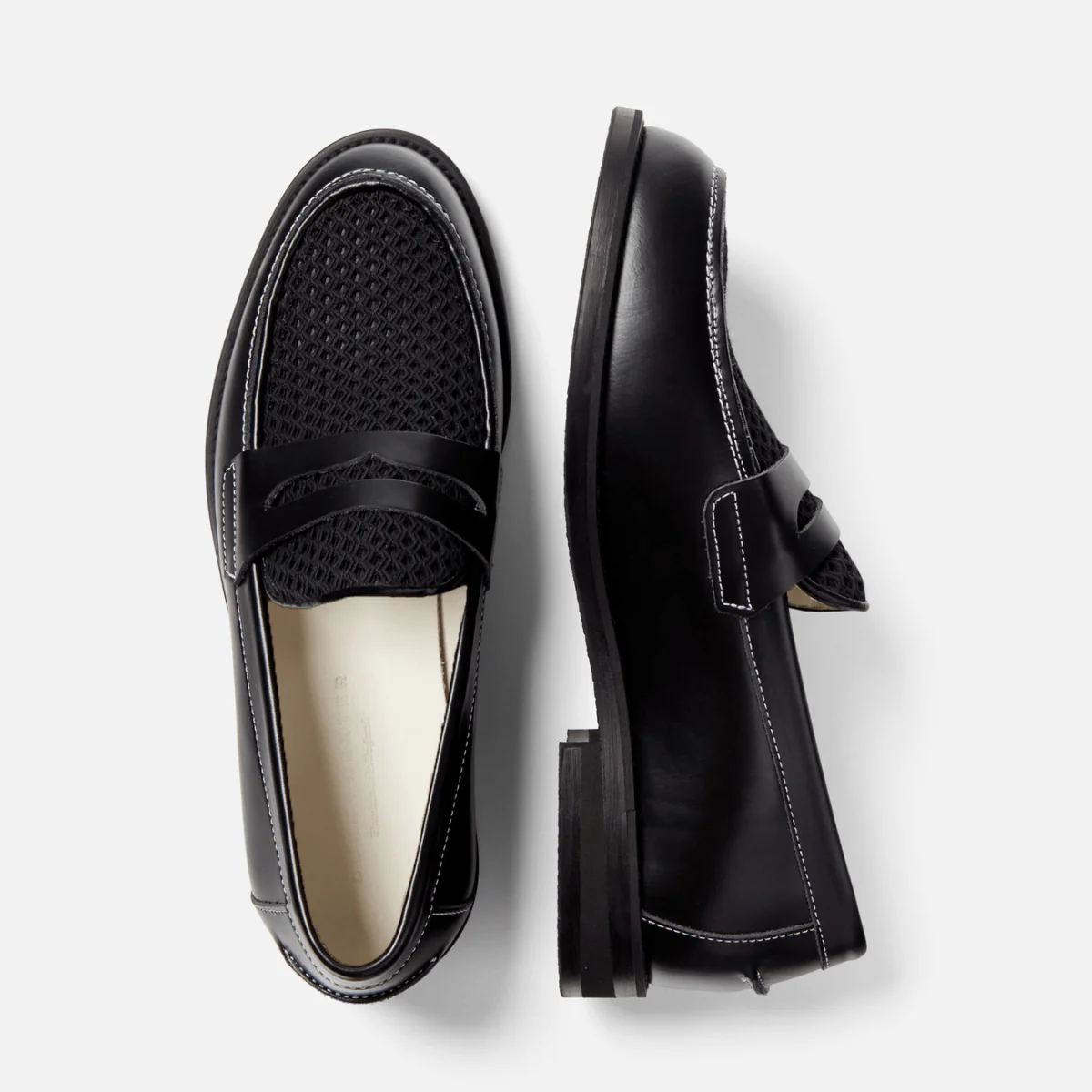 Wilde Black Rattan Penny Loafer - Men's - Image 6