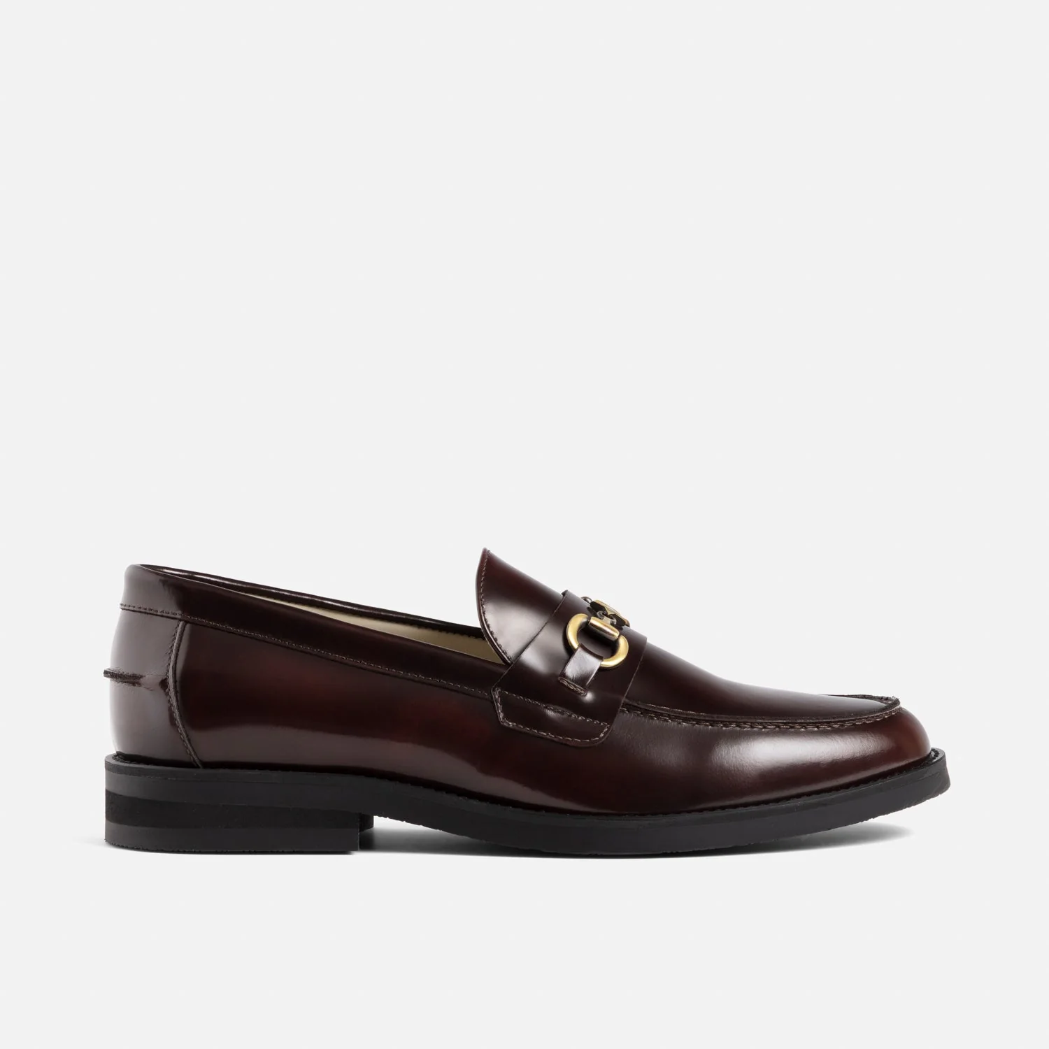 Wilde Buffed Burgundy Plus Bit Loafer - Men's - Image 4