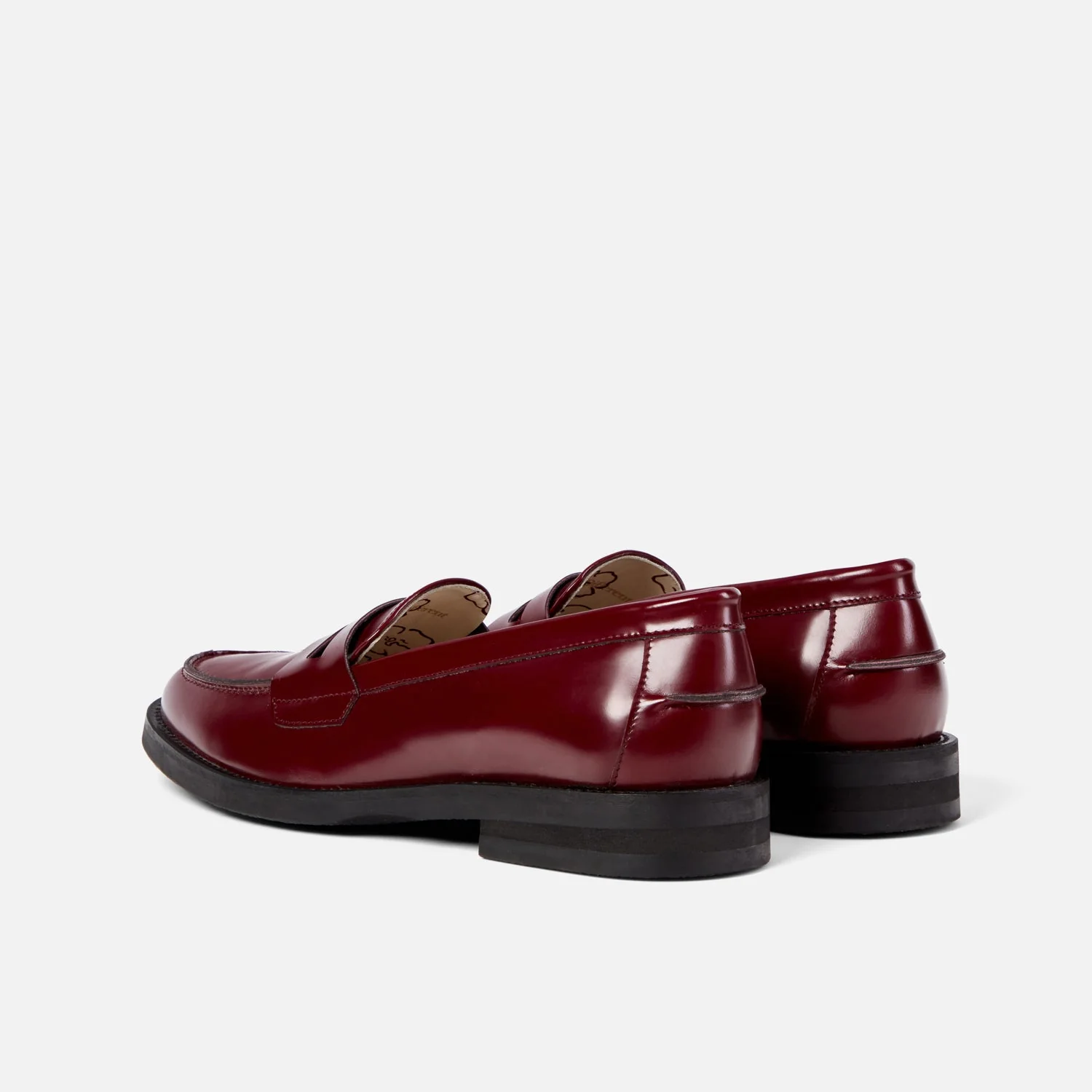 Wilde Burgundy Penny Loafer - Women's - Image 6