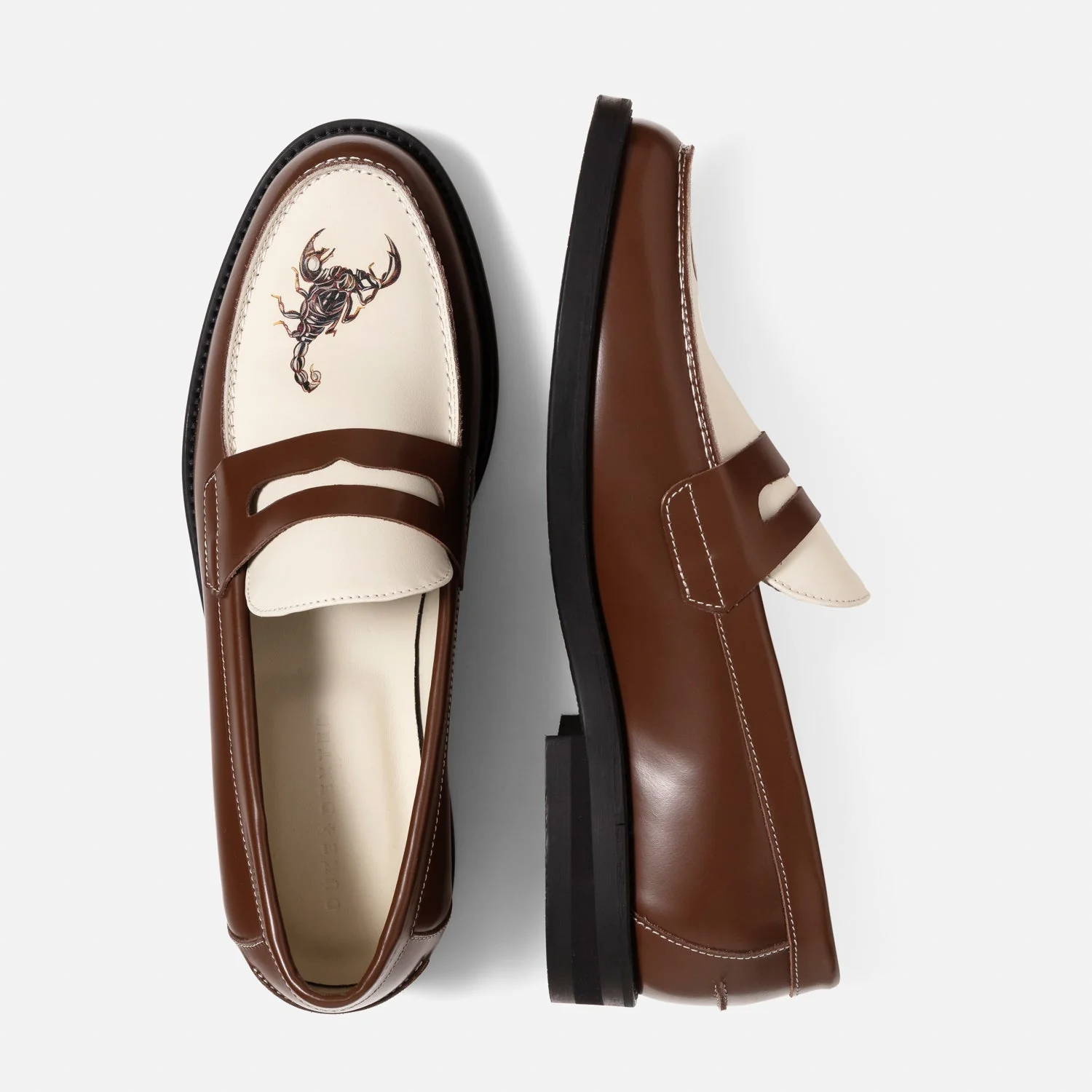 Wilde Chestnut Scorpion Penny Loafer - Men's - Image 5