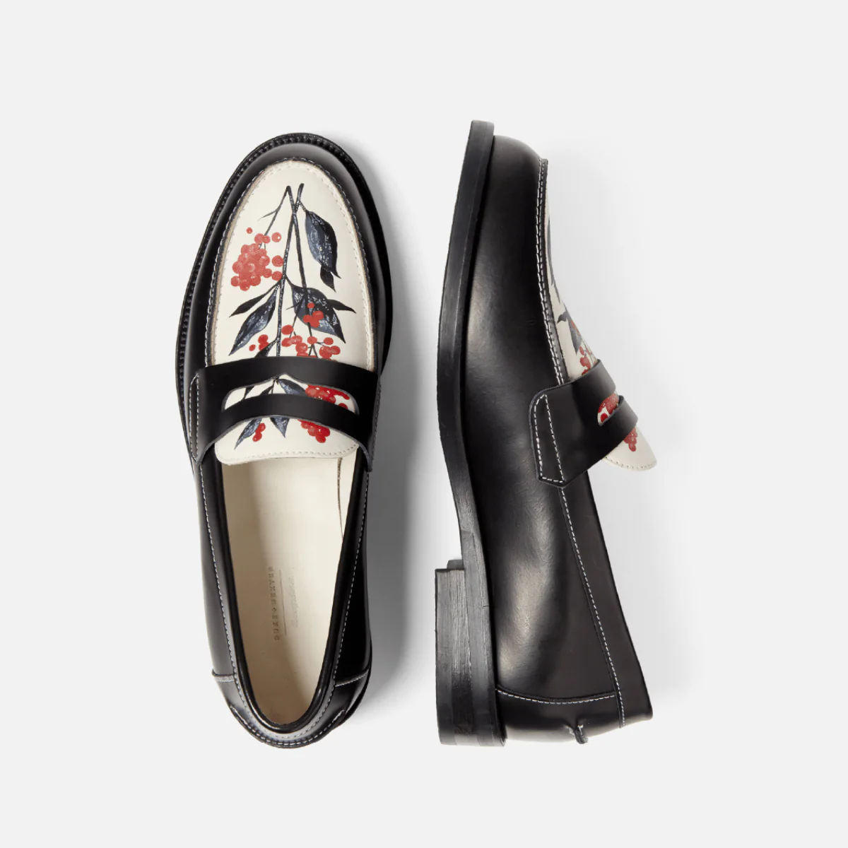 Wilde Hand-Painted Berry Penny Loafer - Women's - Image 4