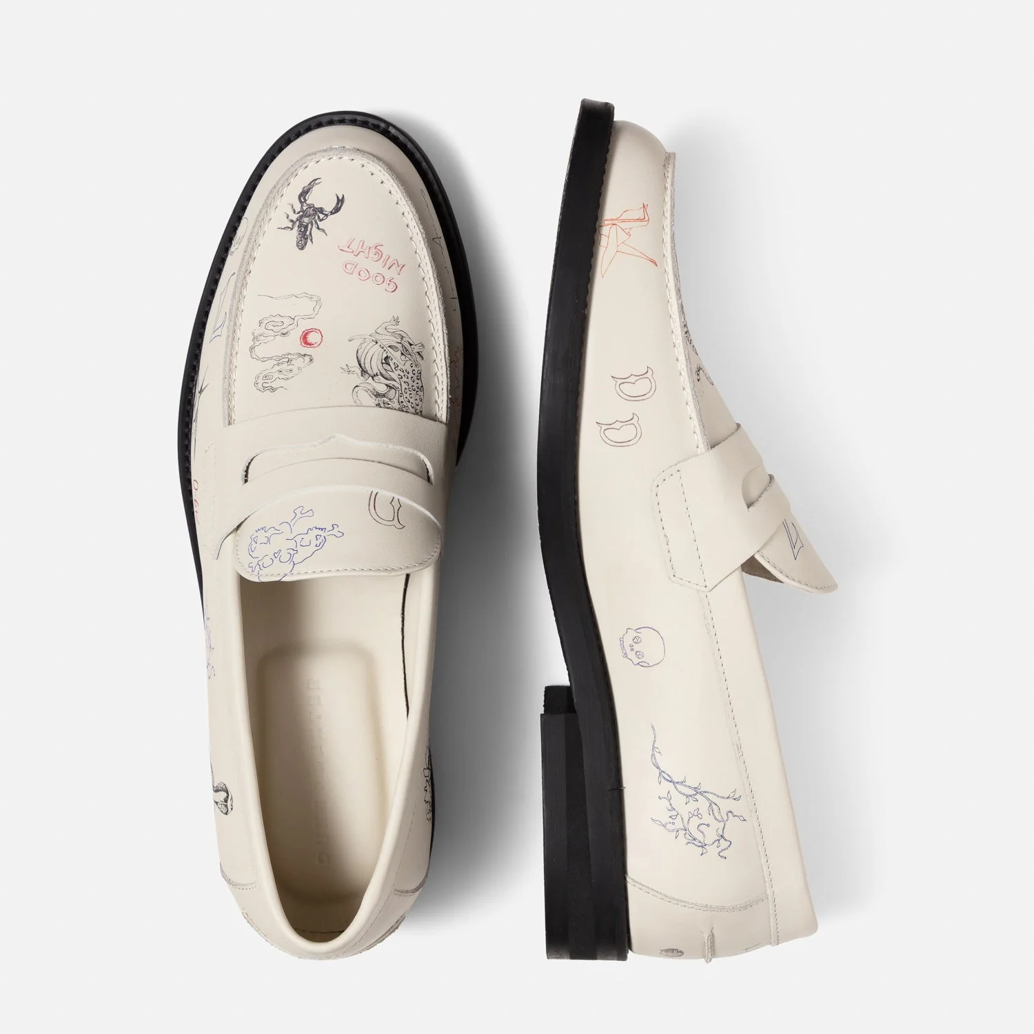 Wilde Pleasant Dreams Sketch Penny Loafer - Men's - Image 4