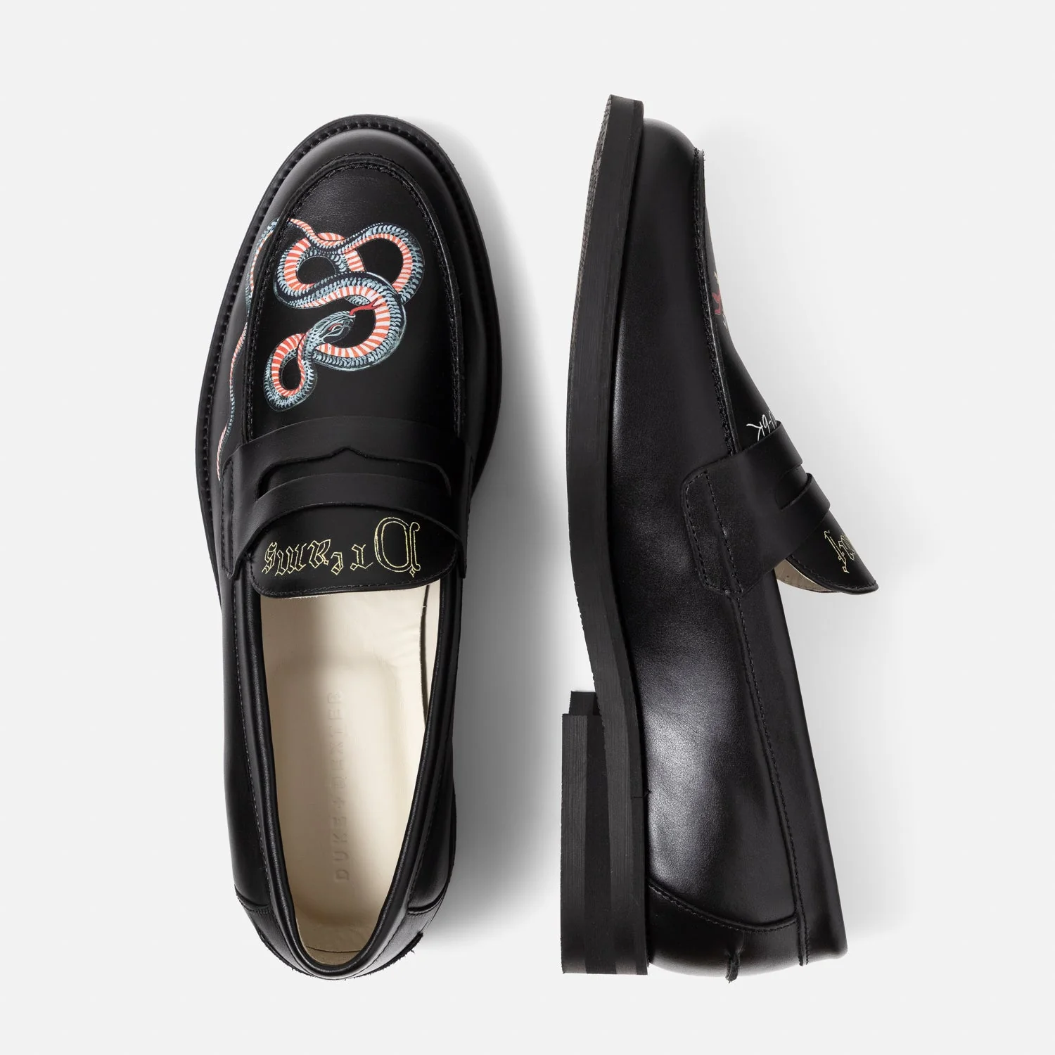 Wilde Pleasant Dreams Snake Penny Loafer - Men's - Image 4