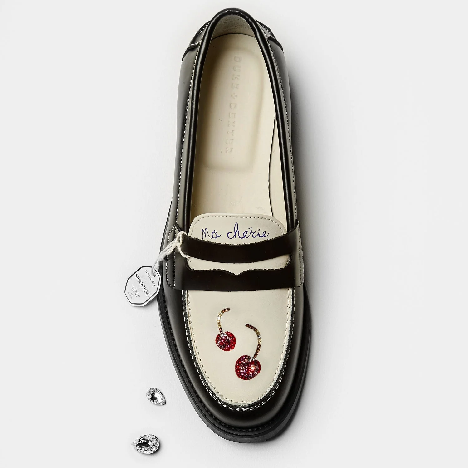 Wilde Swarovski Crystals Cherry Penny Loafer - Men's - Image 8