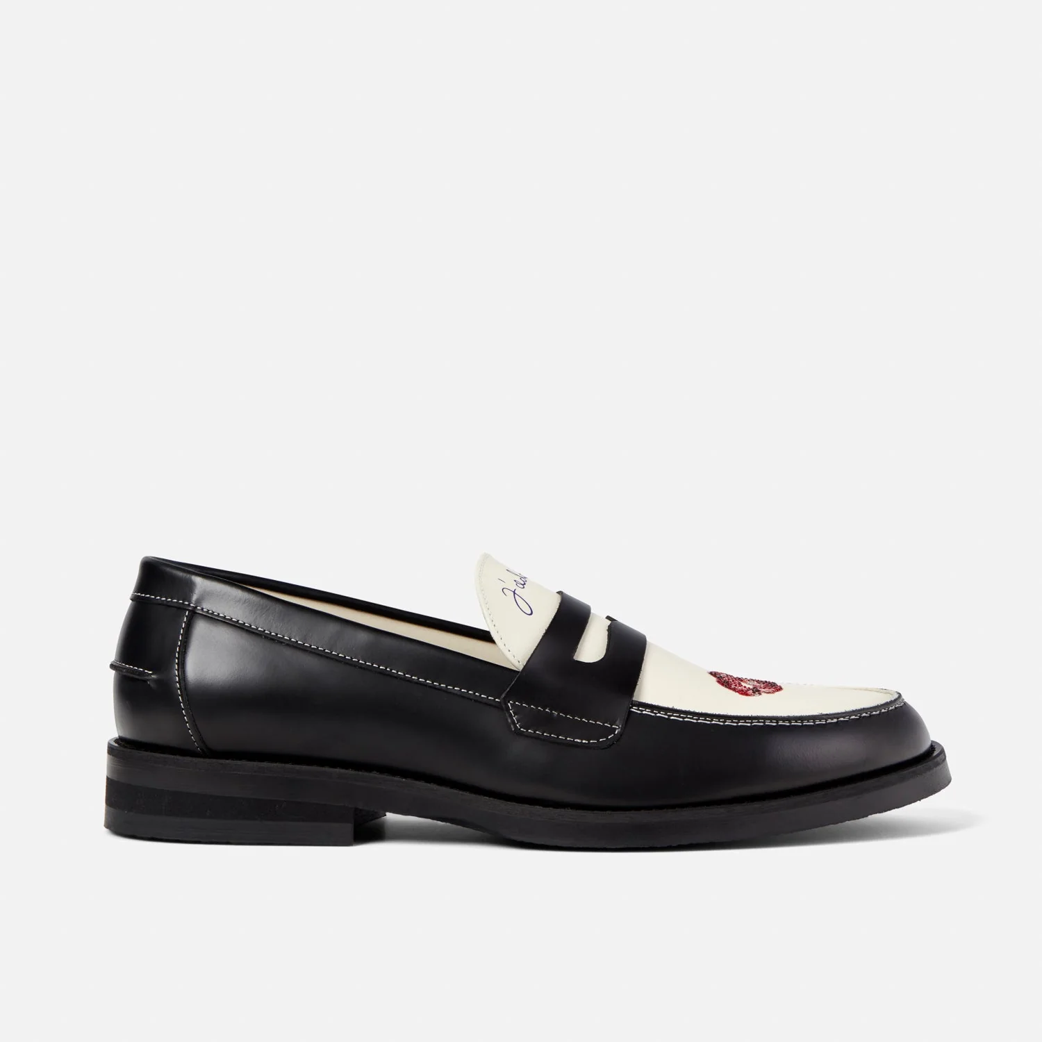 Wilde Swarovski Crystals Kiss Penny Loafer - Men's - Image 4