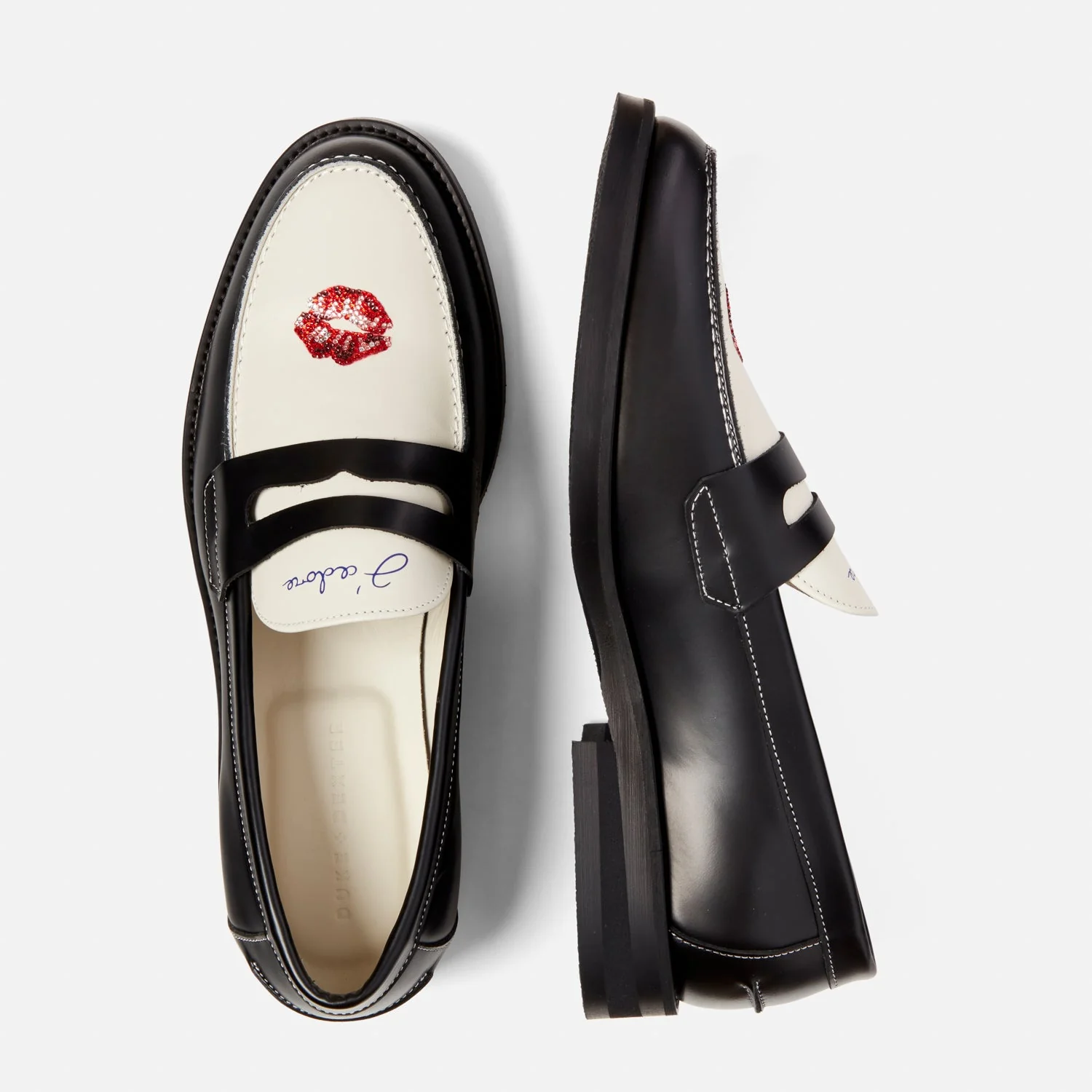 Wilde Swarovski Crystals Kiss Penny Loafer - Men's - Image 5