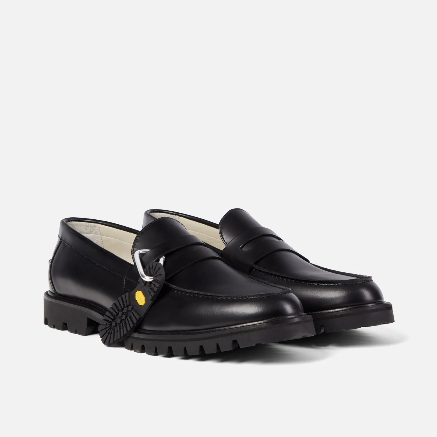 Vibram Black Carrarmato Lug Loafer - Men's - Image 3