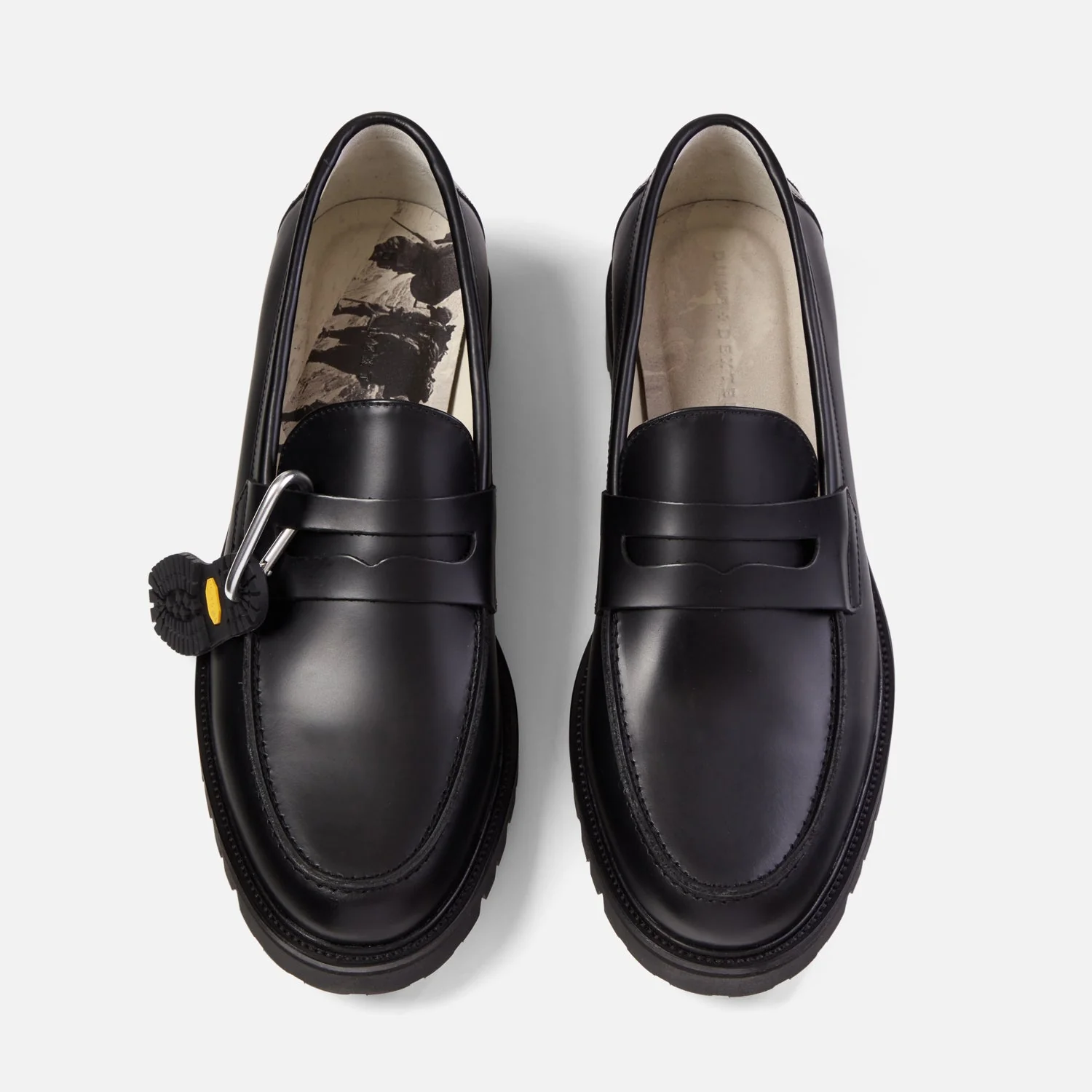 Vibram Black Carrarmato Lug Loafer - Men's - Image 4