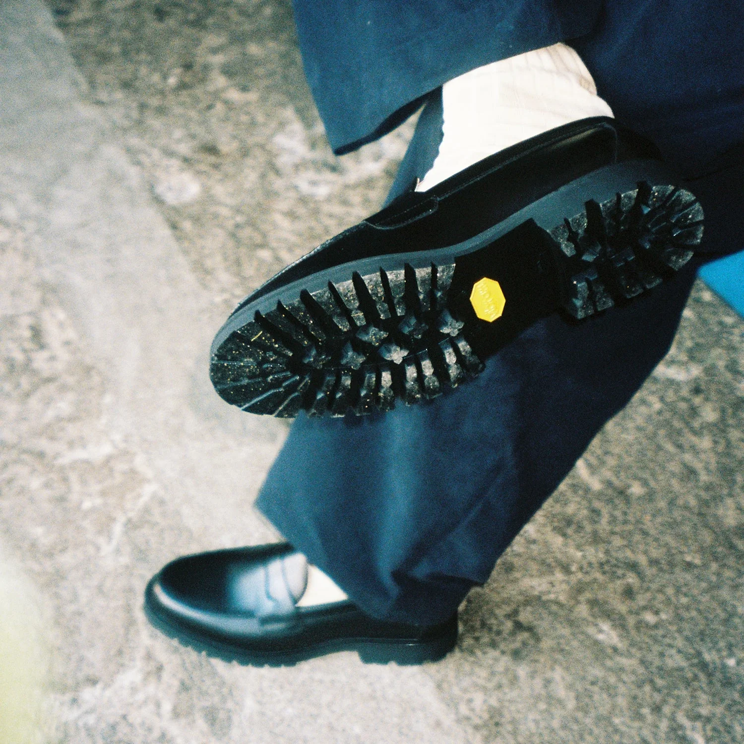 Vibram Black Carrarmato Lug Loafer - Men's - Image 8